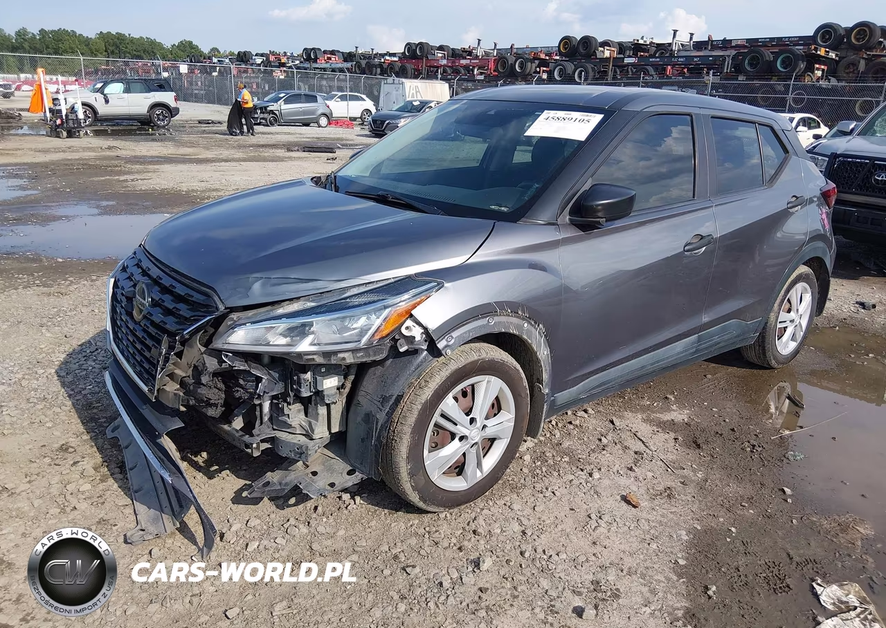 2021 Nissan Kicks S Xtronic Cvt VIN:3N1CP5BV3ML565885 - 2