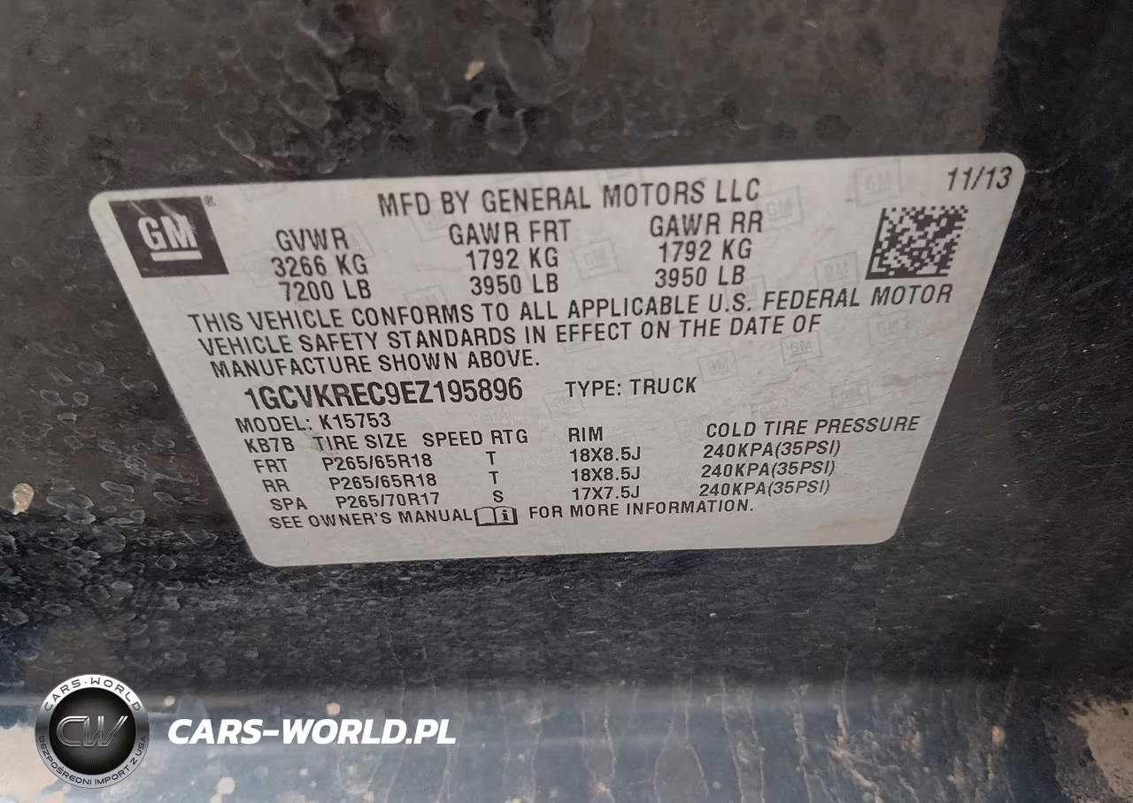 2014 Chevrolet Silverado 1500 Lt VIN:1GCVKREC9EZ195896 - 9