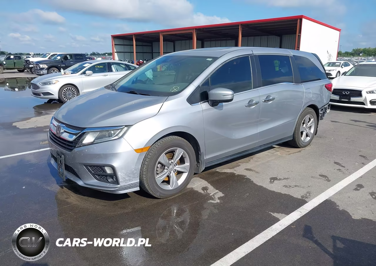 2018 Honda Odyssey Ex-L VIN:5FNRL6H79JB074491 - 2