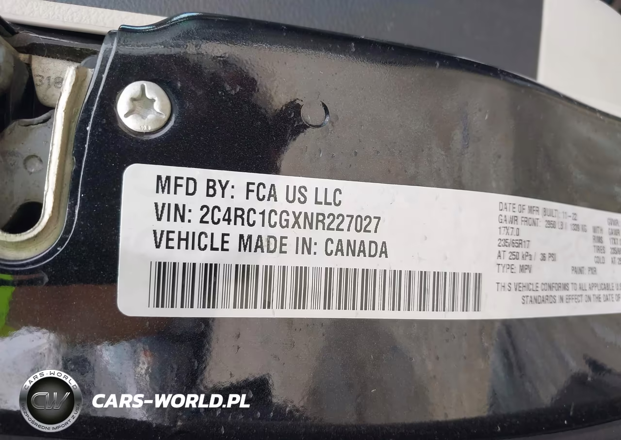2022 Chrysler Voyager Lx VIN:2C4RC1CGXNR227027 - 9