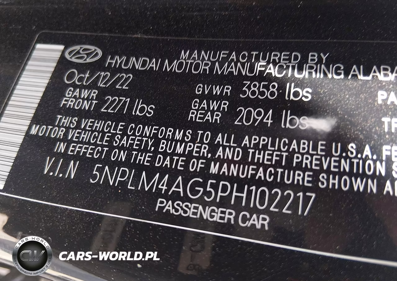 2023 Hyundai Elantra Sel VIN:5NPLM4AG5PH102217 - 9