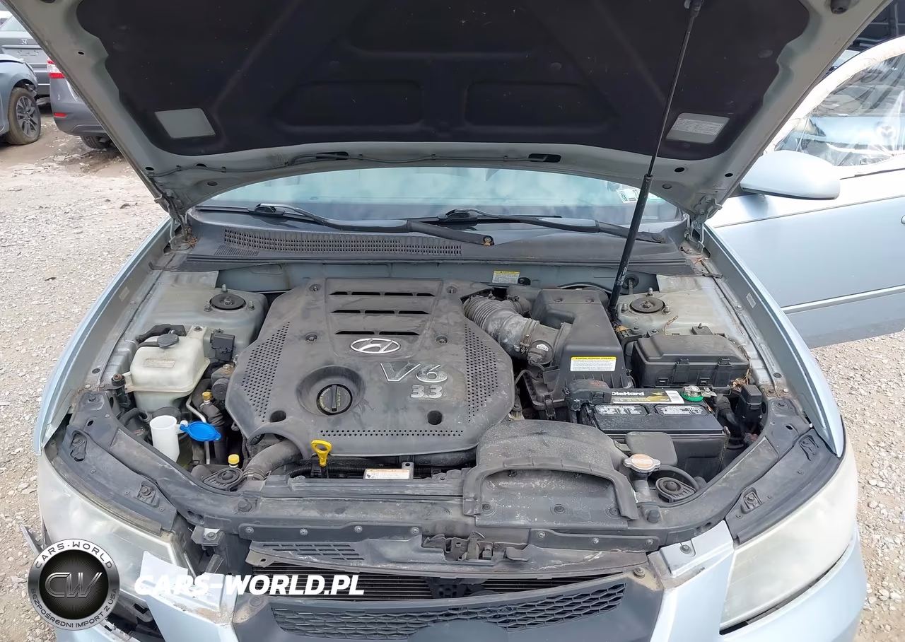 2008 Hyundai Sonata Gls V6 VIN:5NPET46F28H378819 - 10