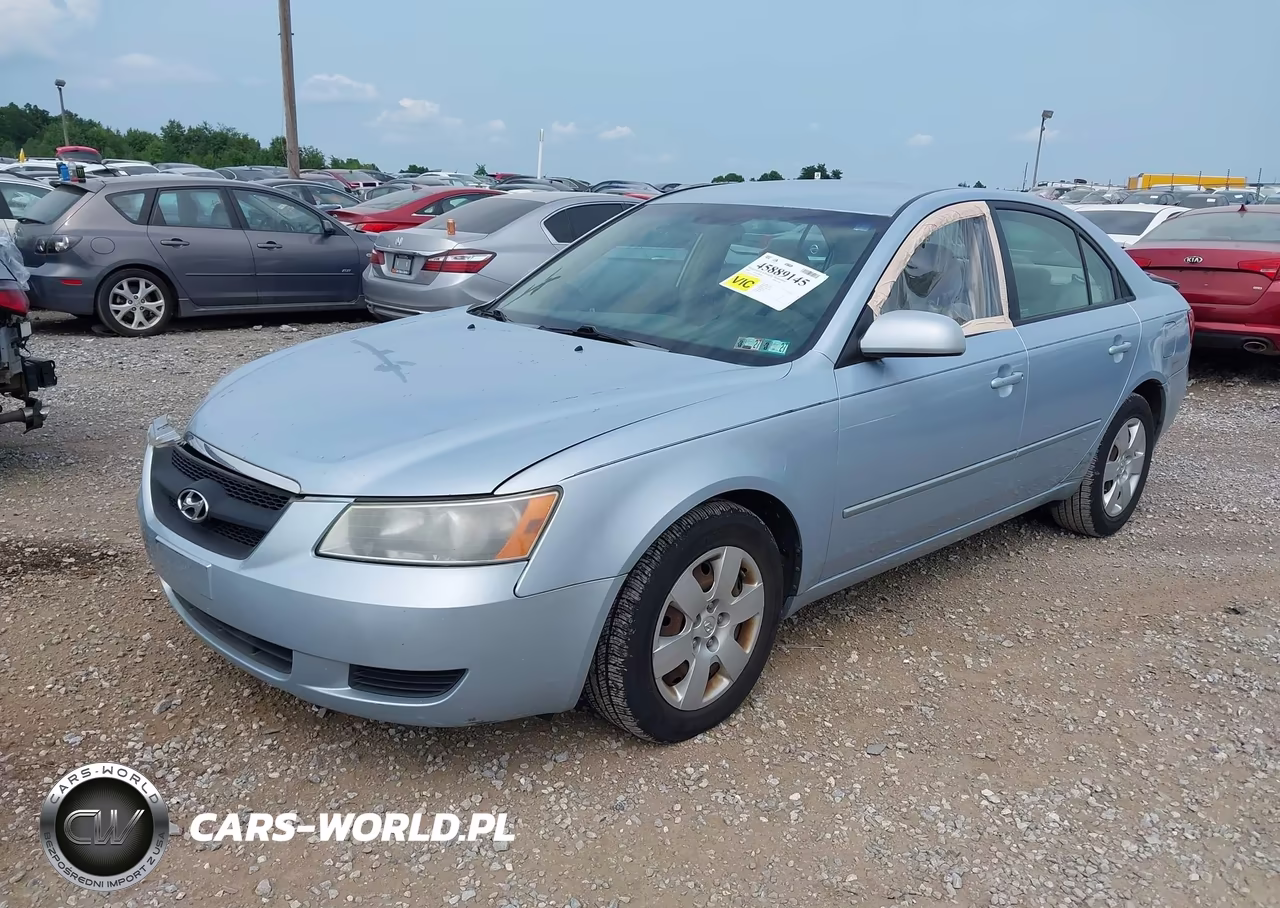 2008 Hyundai Sonata Gls V6 VIN:5NPET46F28H378819 - 2