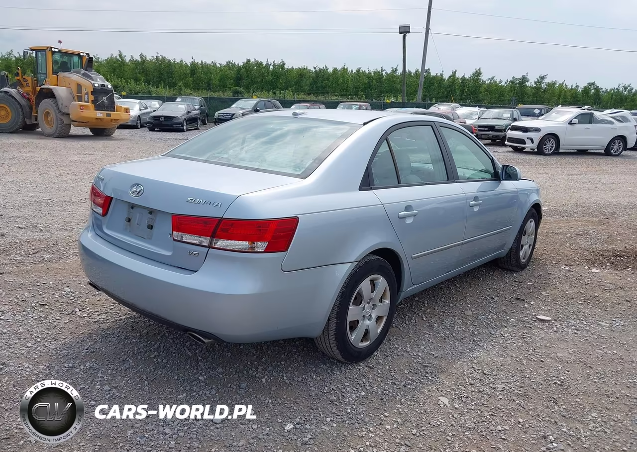 2008 Hyundai Sonata Gls V6 VIN:5NPET46F28H378819 - 4