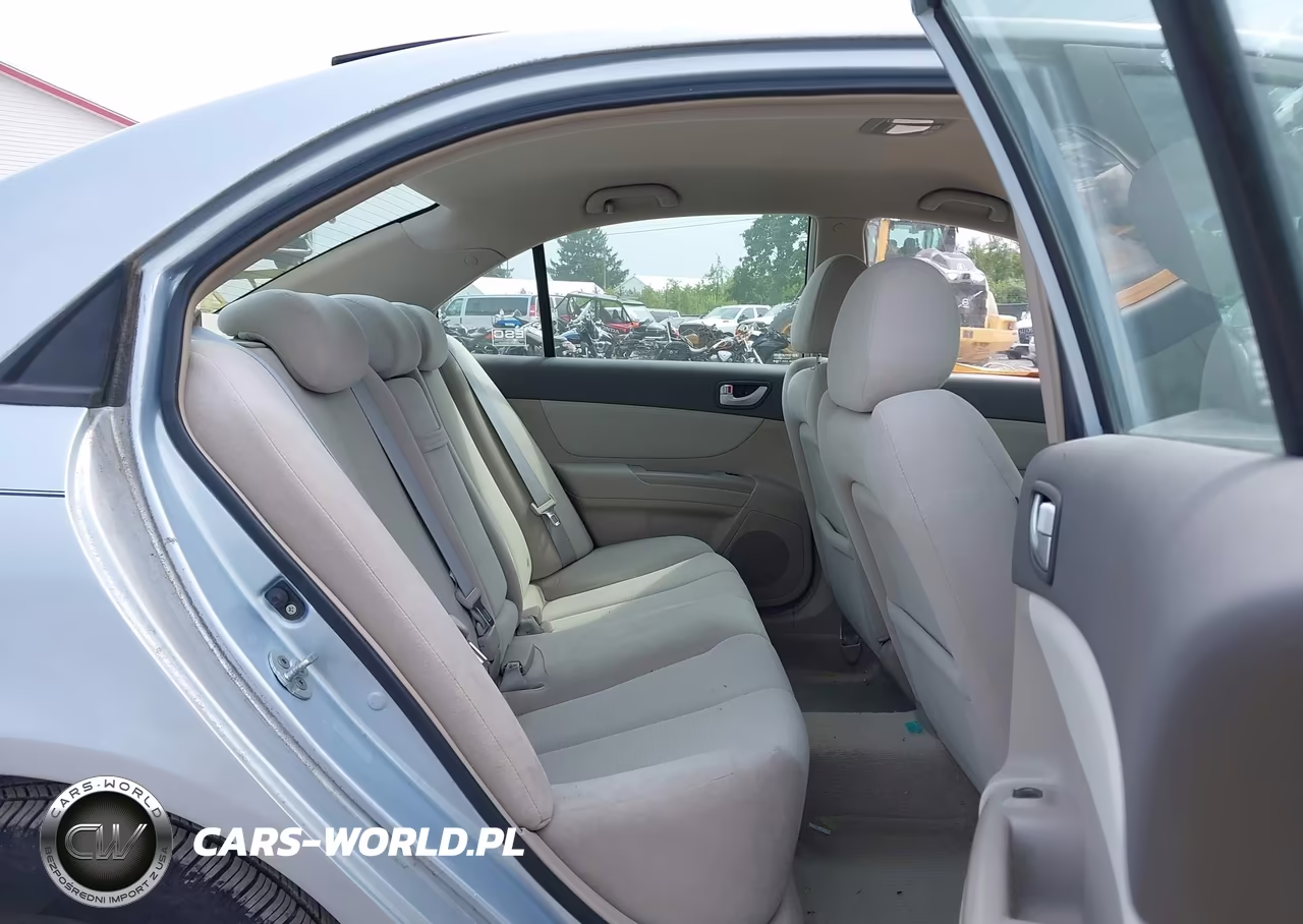 2008 Hyundai Sonata Gls V6 VIN:5NPET46F28H378819 - 8