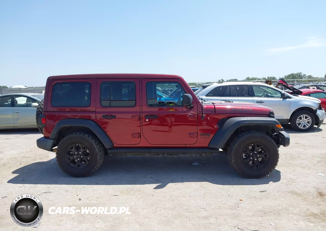 2021 Jeep Wrangler Unlimited Willys 4X4 VIN:1C4HJXDN0MW557587 - 13