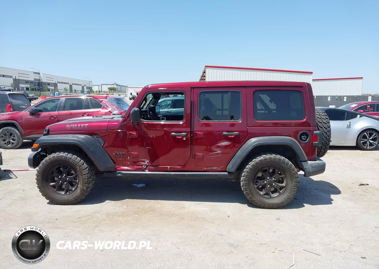 2021 Jeep Wrangler Unlimited Willys 4X4 VIN:1C4HJXDN0MW557587 - 14