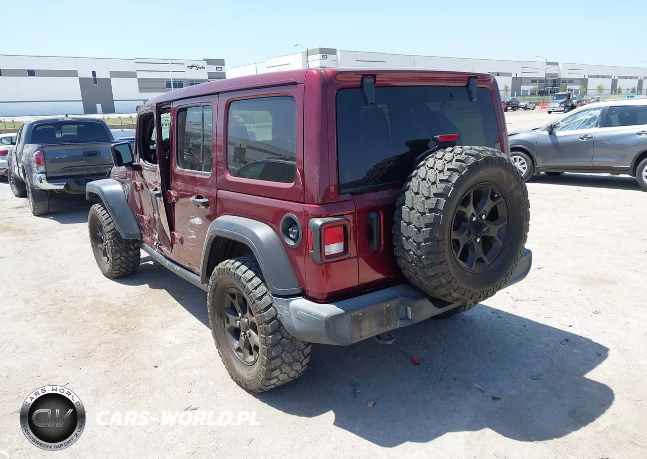 2021 Jeep Wrangler Unlimited Willys 4X4 VIN:1C4HJXDN0MW557587 - 3