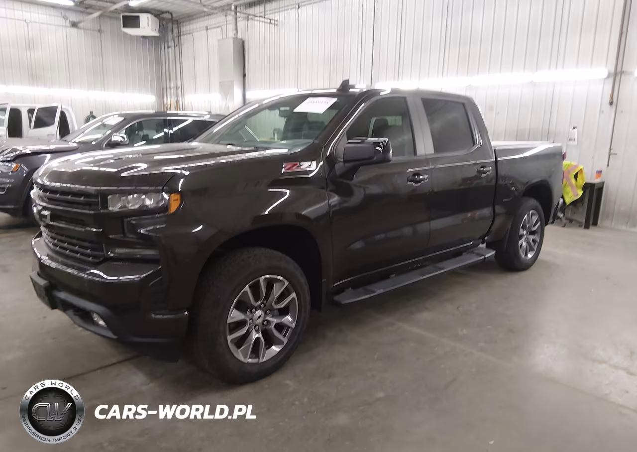 2021 Chevrolet Silverado 1500 4Wd Short Bed Rst VIN:1GCUYEEL3MZ305505 - 2