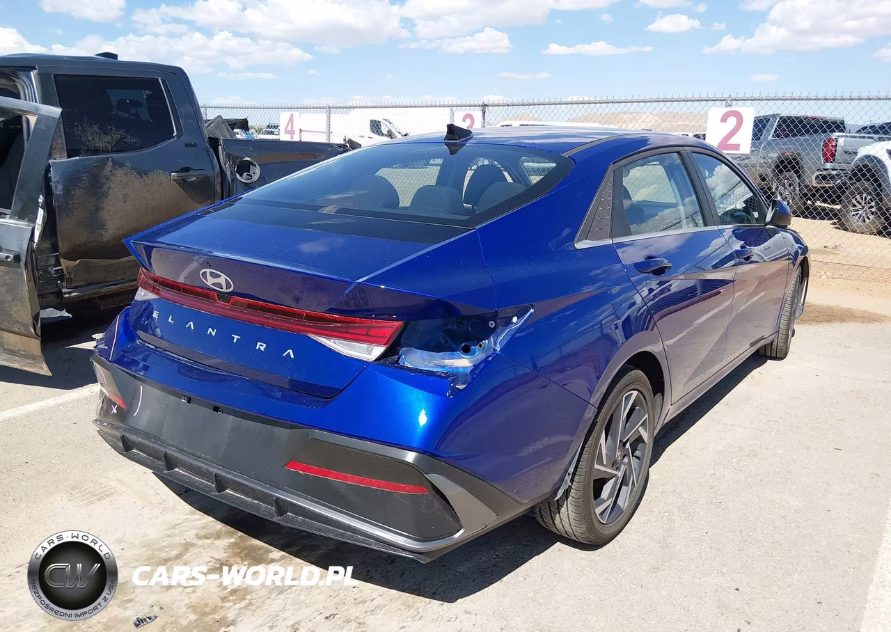 2025 Hyundai Elantra Sel Convenience VIN:KMHLS4DG8SU965704 - 4