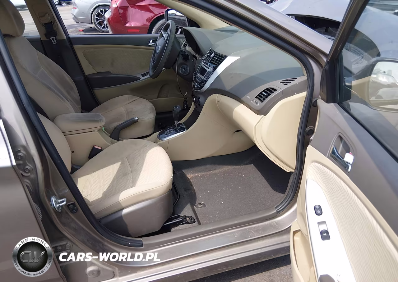 2014 Hyundai Accent Gls VIN:KMHCU4AE1EU757889 - 5