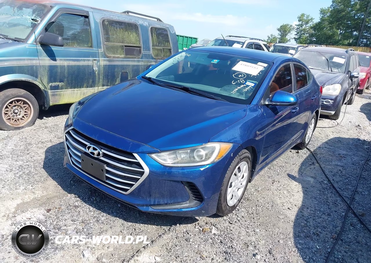 2017 Hyundai Elantra Se VIN:5NPD74LF0HH163427 - 2
