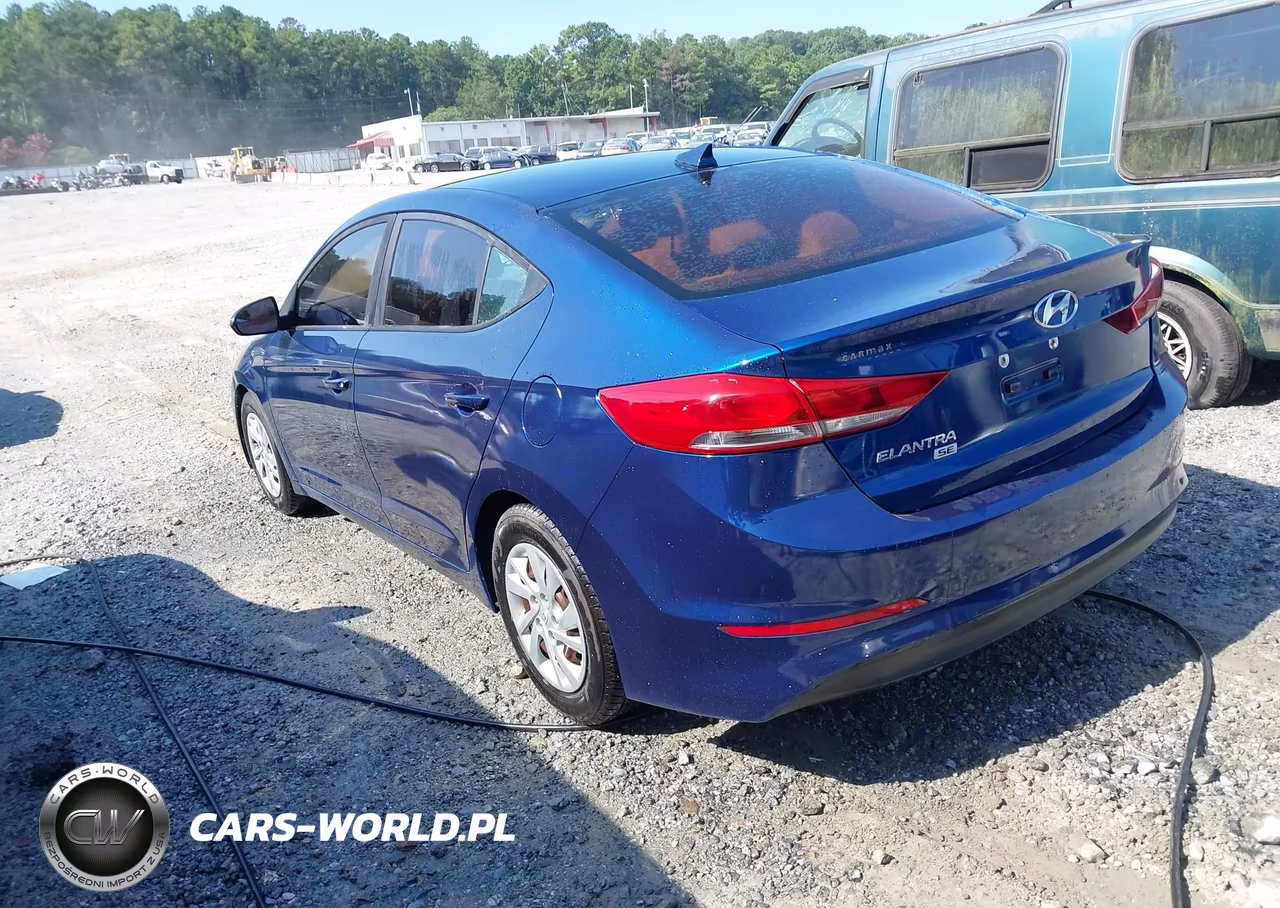 2017 Hyundai Elantra Se VIN:5NPD74LF0HH163427 - 3