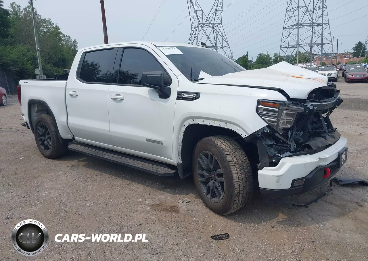 2025 GMC Sierra 1500 4Wd Short Box Elevation With 3Vl
