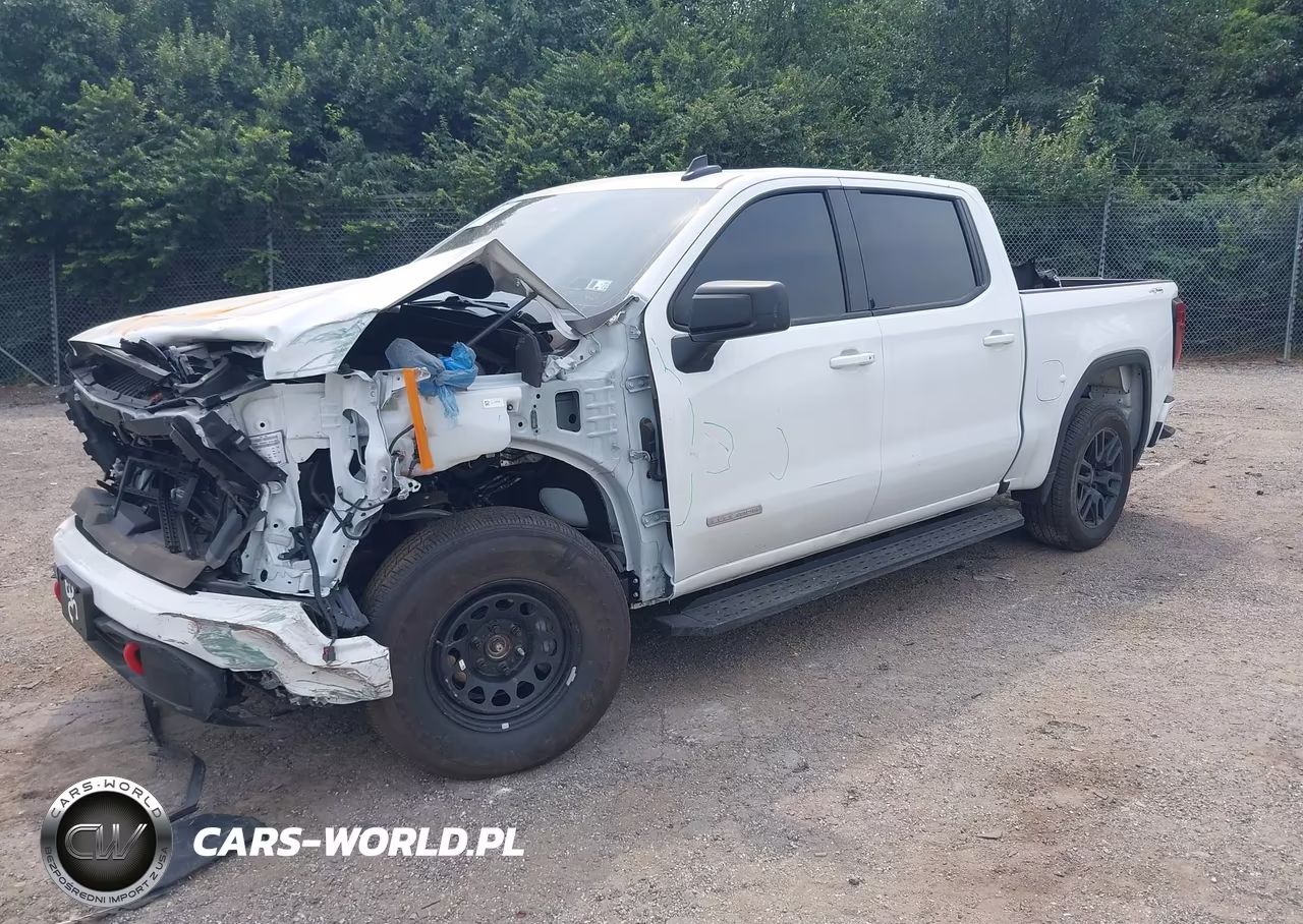2025 GMC Sierra 1500 4Wd Short Box Elevation With 3Vl VIN:3GTPUJEK5SG346031 - 2