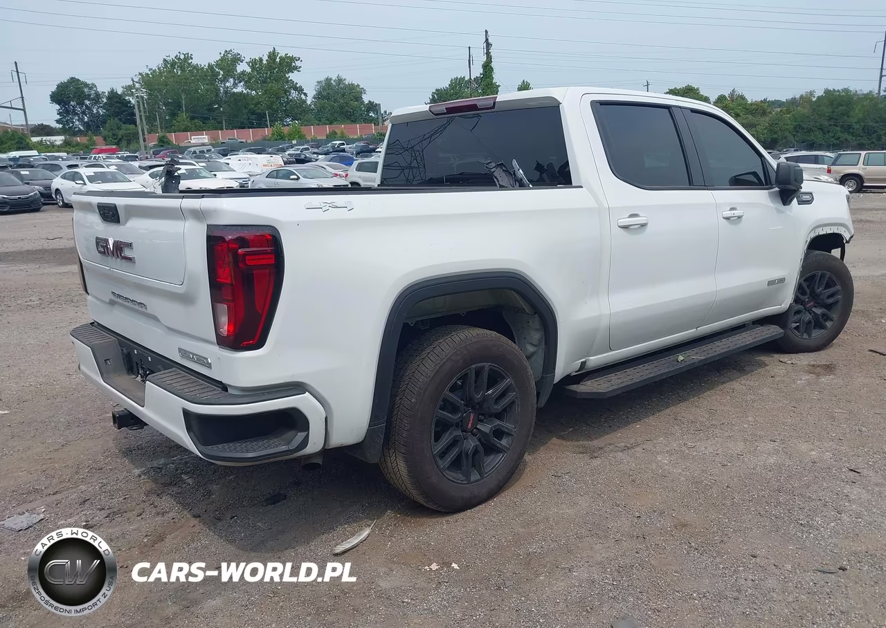 2025 GMC Sierra 1500 4Wd Short Box Elevation With 3Vl VIN:3GTPUJEK5SG346031 - 4