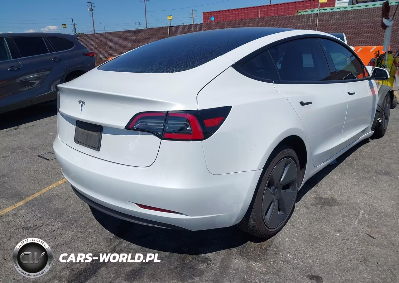 2021 Tesla Model 3 Standard Range Plus Rear-Wheel Drive VIN:5YJ3E1EA9MF030238 - 4