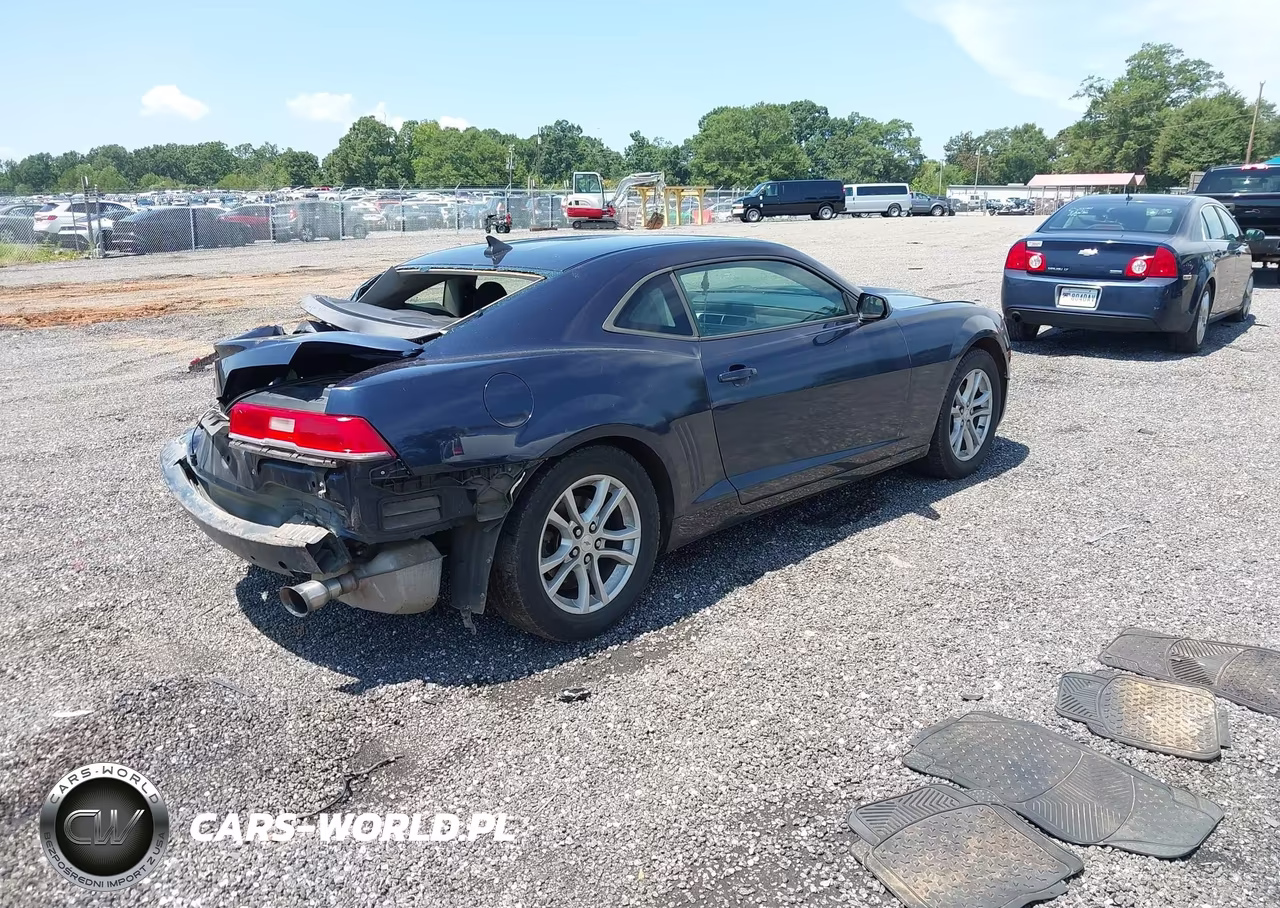 2015 Chevrolet Camaro 2Ls VIN:2G1FB1E38F9207398 - 4