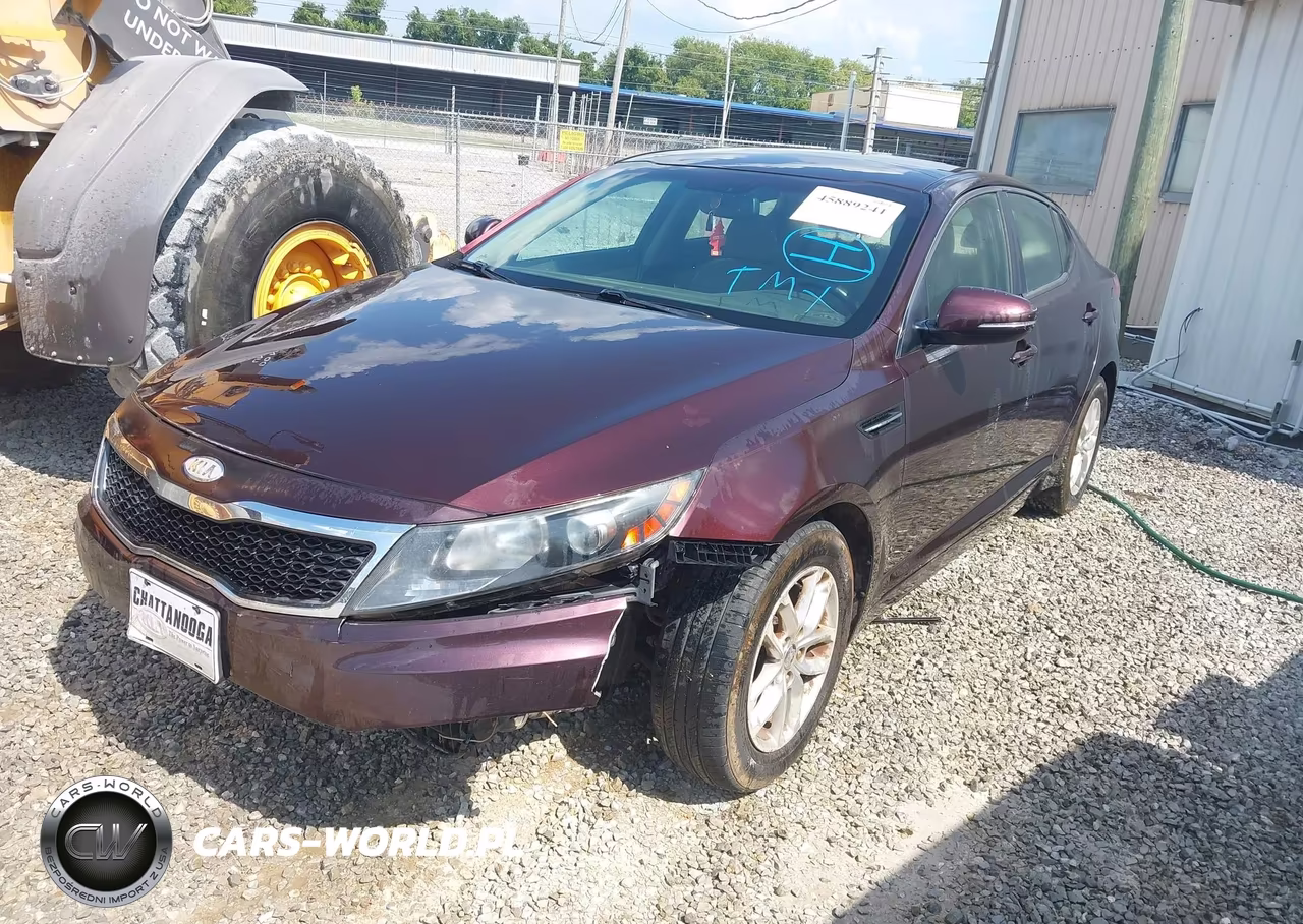 2011 Kia Optima Lx VIN:KNAGM4A77B5185656 - 2