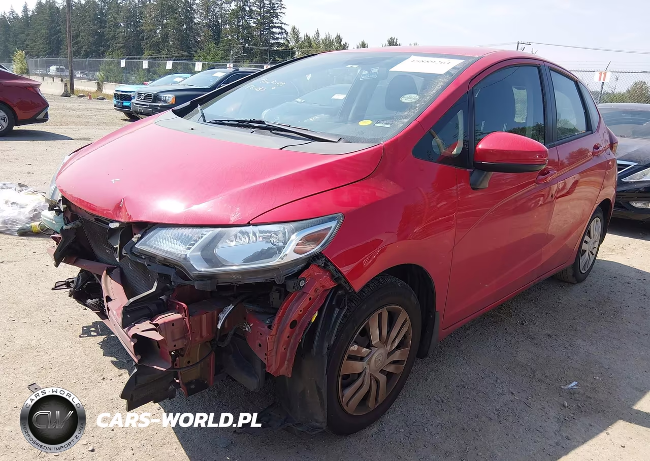 2015 Honda Fit Lx VIN:3HGGK5H54FM744598 - 2