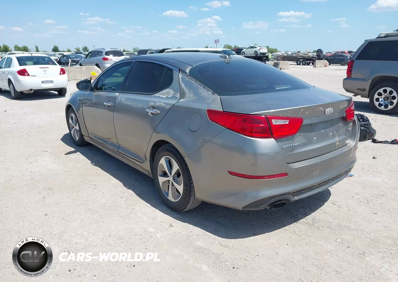 2014 Kia Optima Lx VIN:5XXGM4A77EG277417 - 3