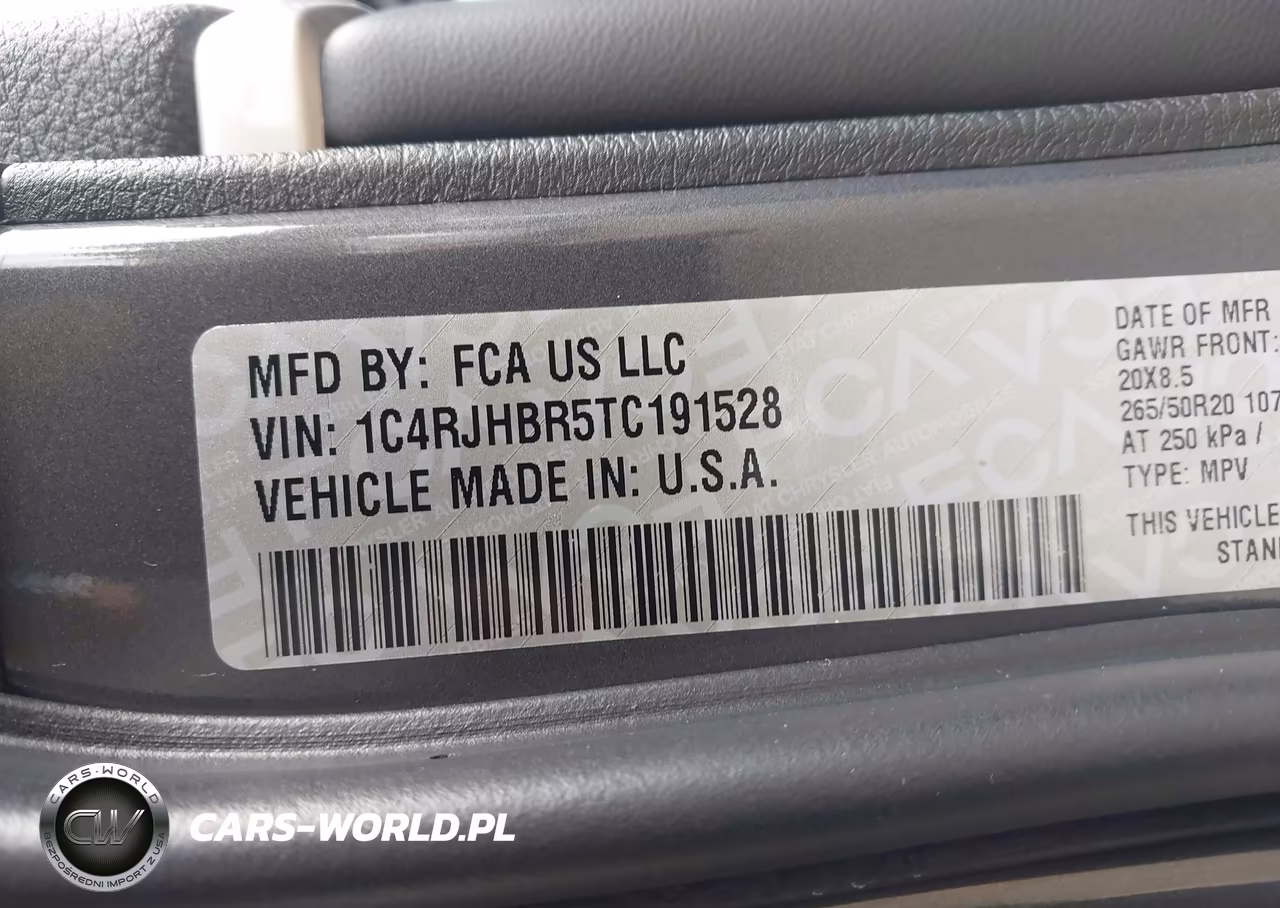 2026 Jeep Grand Cherokee Limited 4X4 VIN:1C4RJHBR5TC191528 - 9