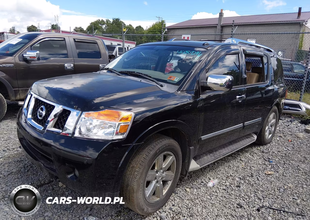 2011 Nissan Armada Platinum VIN:5N1BA0NC7BN606308 - 2