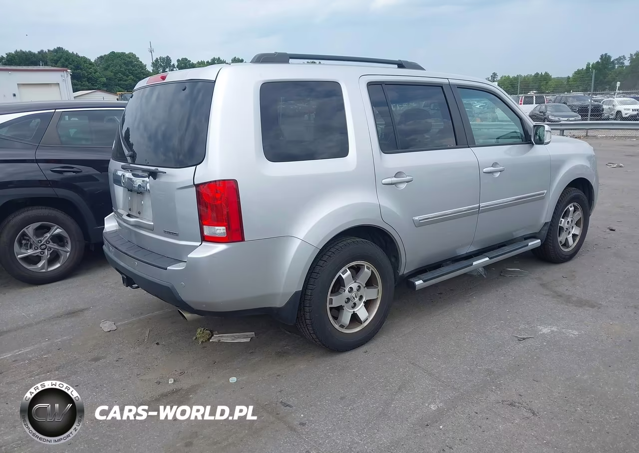 2011 Honda Pilot Touring VIN:5FNYF3H94BB038387 - 4