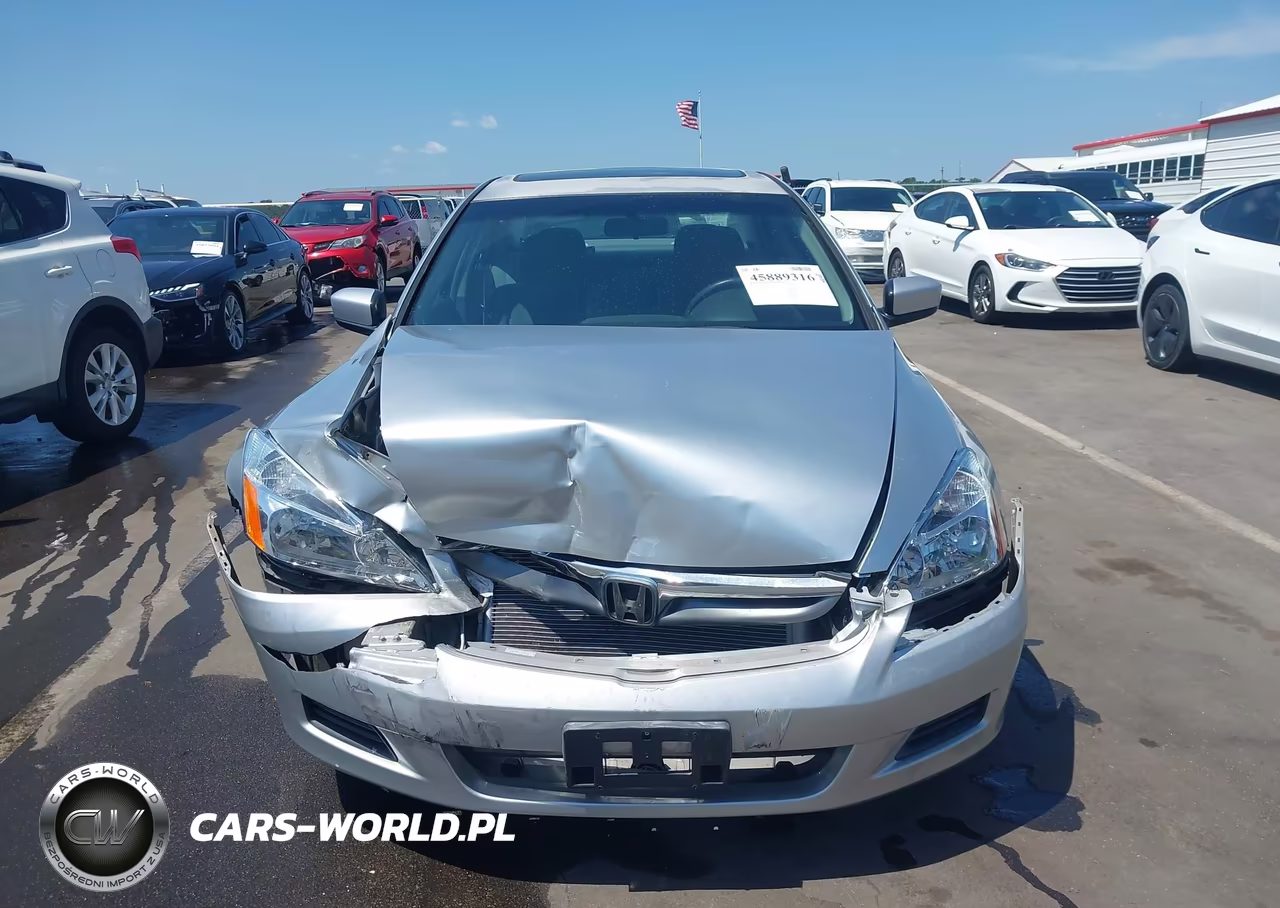 2007 Honda Accord 3.0 Lx VIN:1HGCM66327A024487 - 12