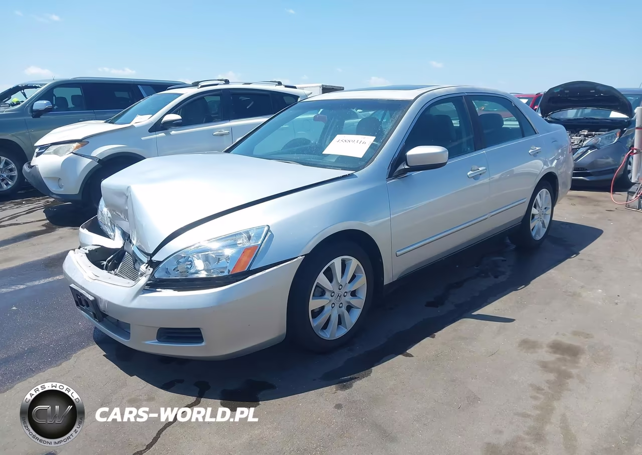 2007 Honda Accord 3.0 Lx VIN:1HGCM66327A024487 - 2