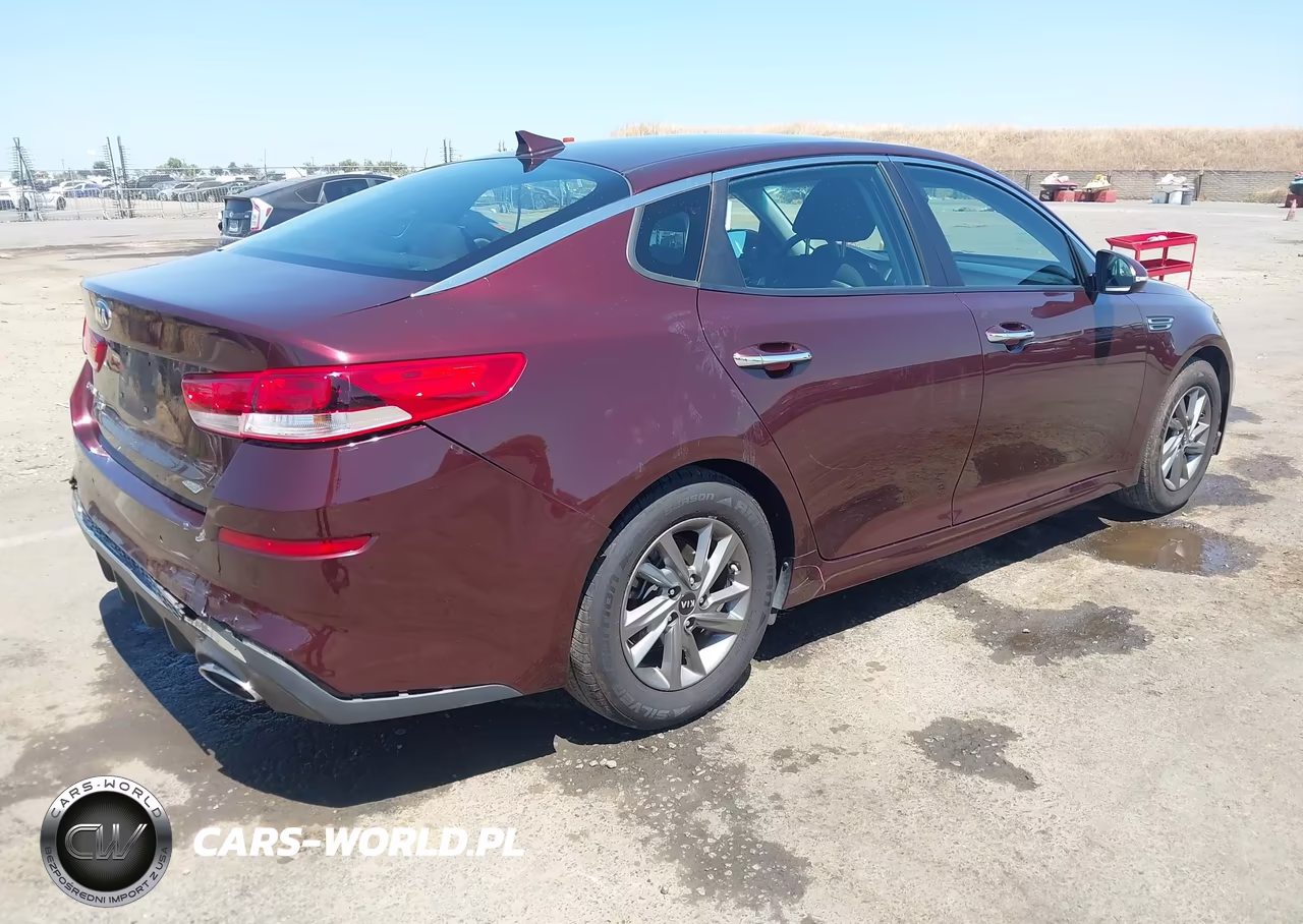 2020 Kia Optima Lx VIN:5XXGT4L32LG387687 - 4