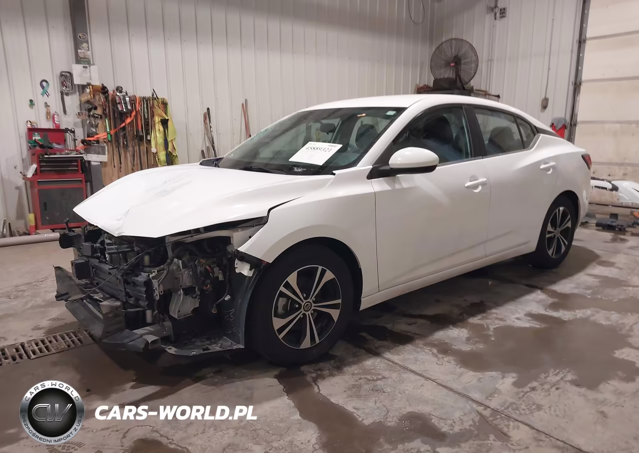 2021 Nissan Sentra Sv Xtronic Cvt VIN:3N1AB8CV9MY254034 - 2