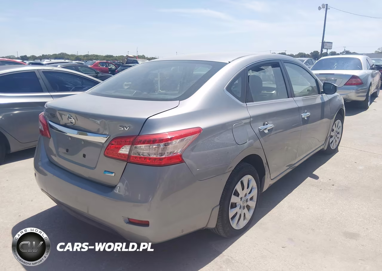 2013 Nissan Sentra Sv VIN:3N1AB7AP8DL797354 - 4