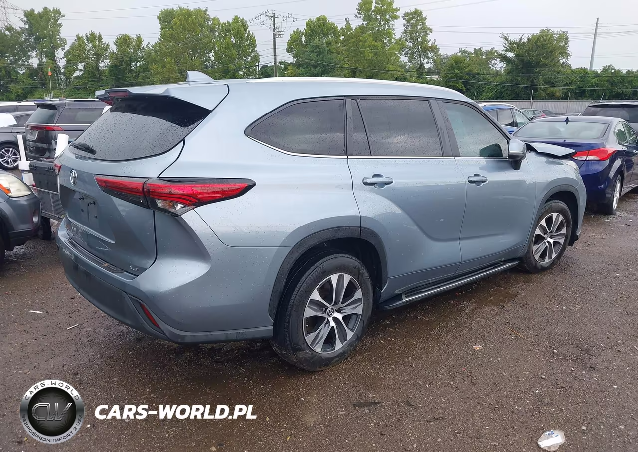 2023 Toyota Highlander Xle VIN:5TDKDRAH6PS033985 - 4