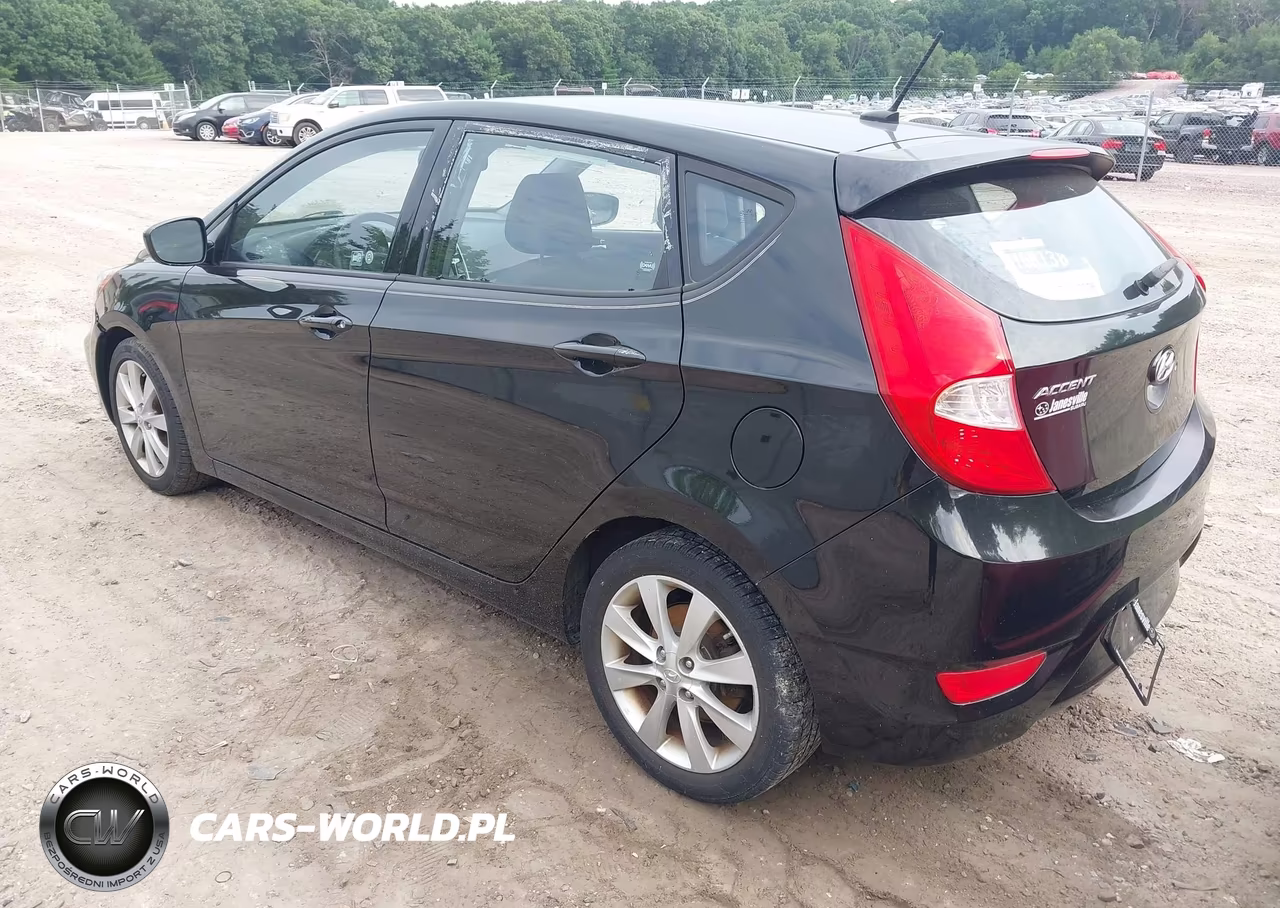 2012 Hyundai Accent Se VIN:KMHCU5AE4CU035013 - 3