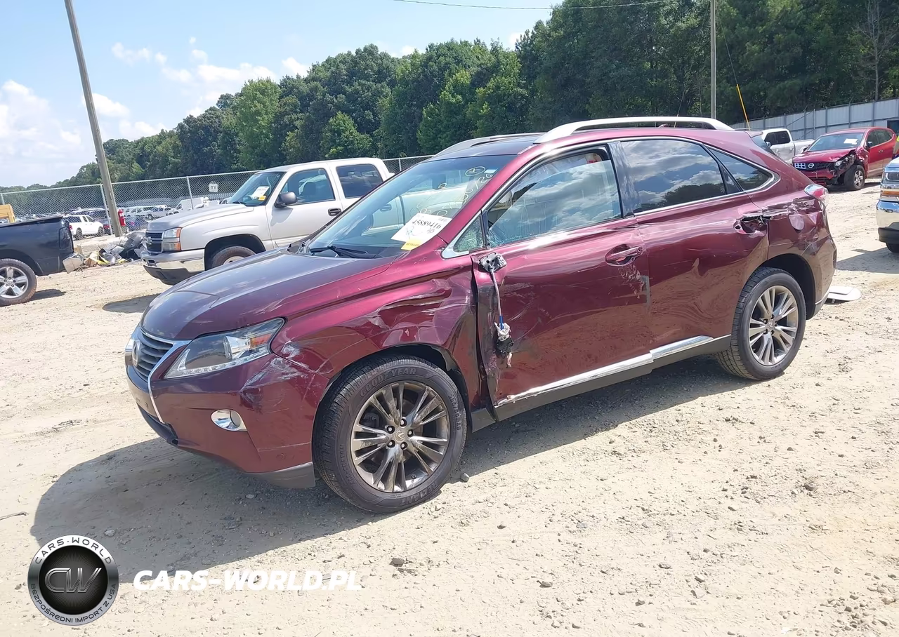 2014 Lexus Rx 350 VIN:JTJZK1BA4E2419281 - 2