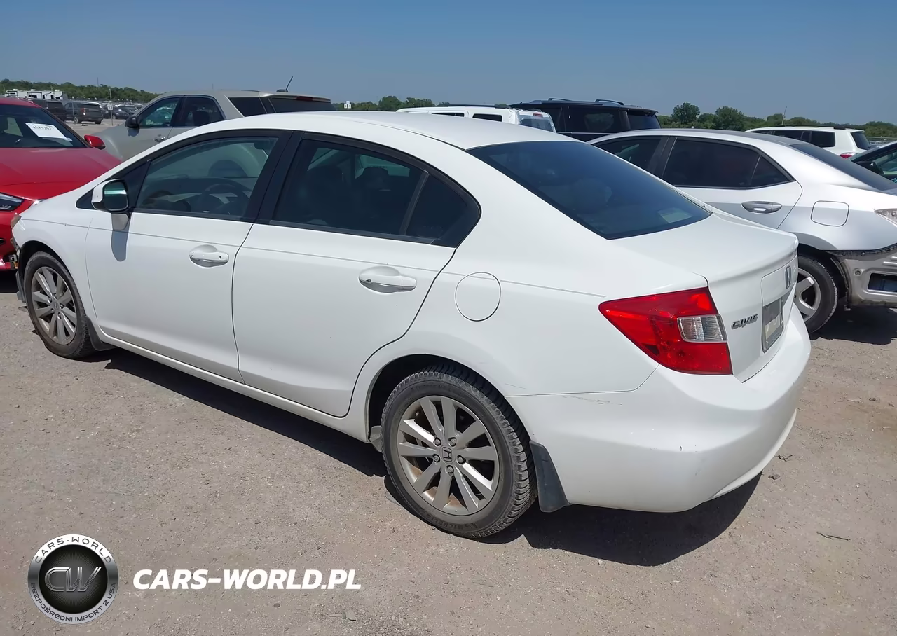 2012 Honda Civic Ex VIN:19XFB2F87CE009674 - 3