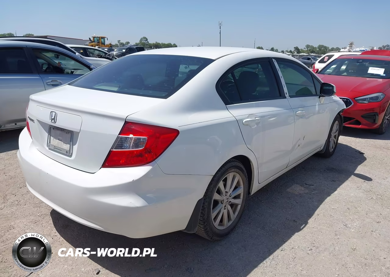 2012 Honda Civic Ex VIN:19XFB2F87CE009674 - 4