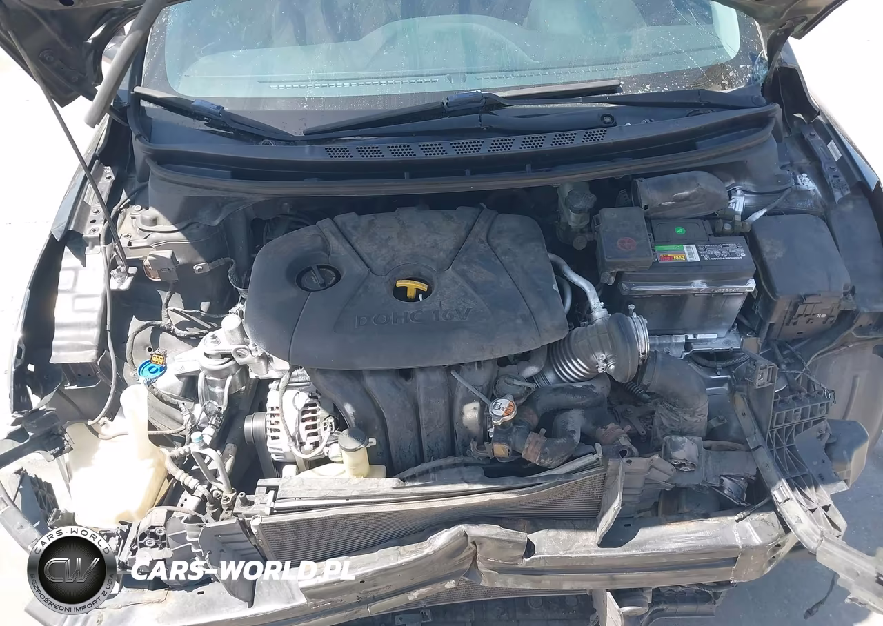 2013 Hyundai Elantra Limited VIN:KMHDH4AE0DU927165 - 10
