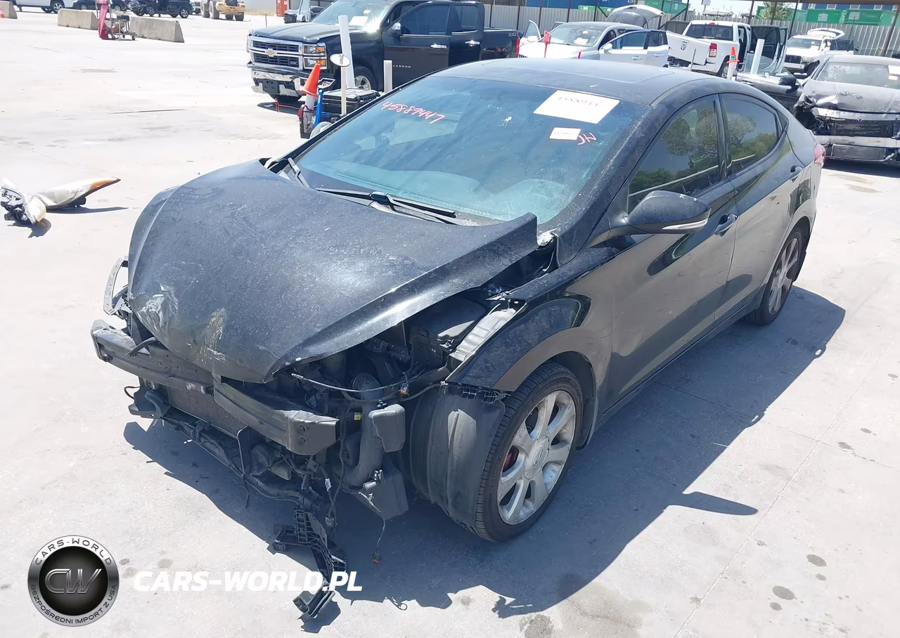 2013 Hyundai Elantra Limited VIN:KMHDH4AE0DU927165 - 2