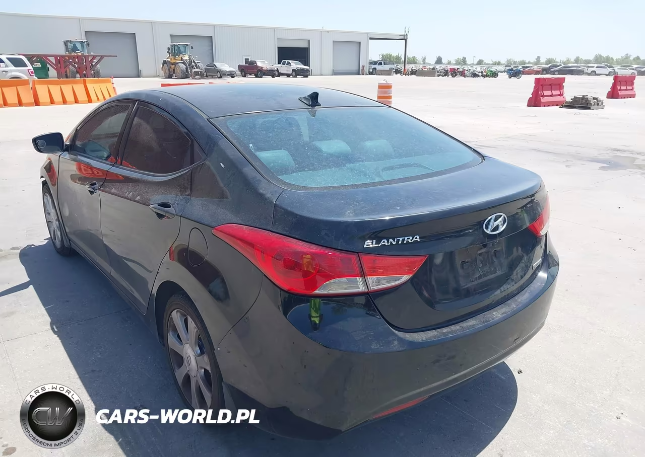 2013 Hyundai Elantra Limited VIN:KMHDH4AE0DU927165 - 3