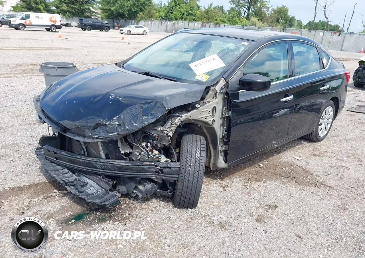 2017 Nissan Sentra Sv VIN:3N1AB7AP1HY340667 - 2