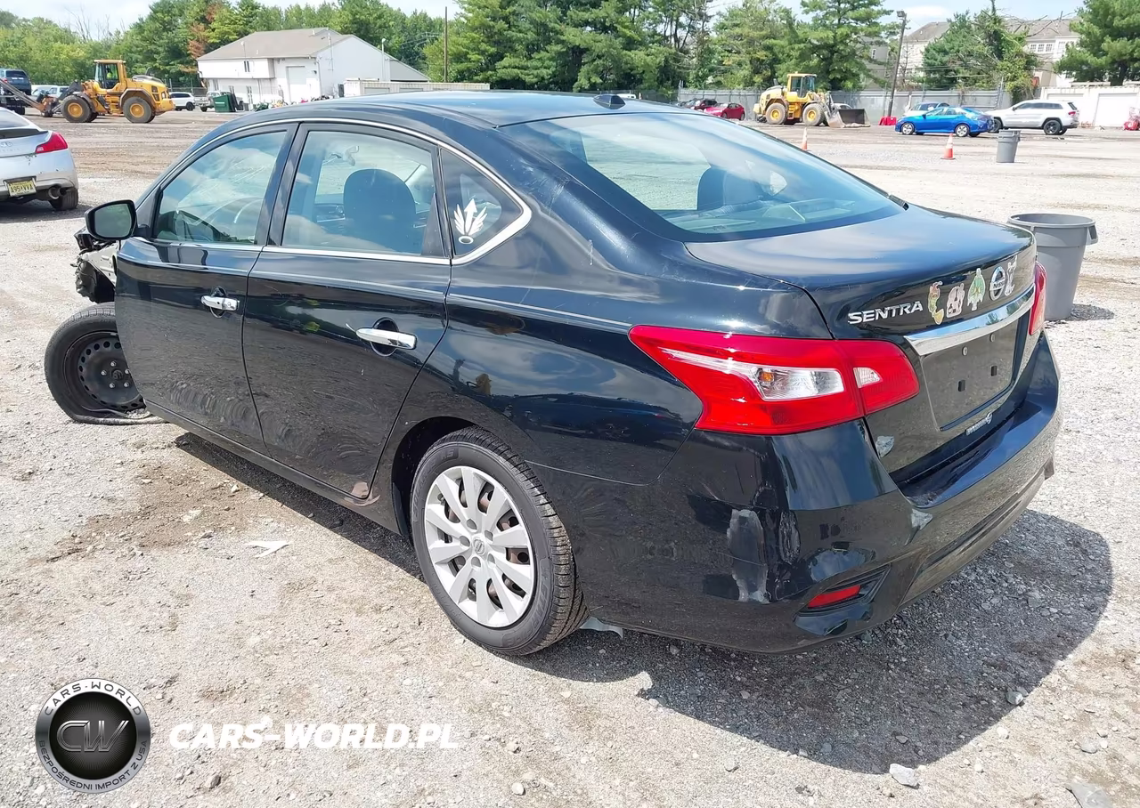2017 Nissan Sentra Sv VIN:3N1AB7AP1HY340667 - 3