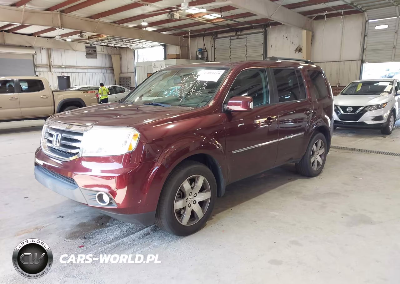 2014 Honda Pilot Touring VIN:5FNYF4H96EB030737 - 2