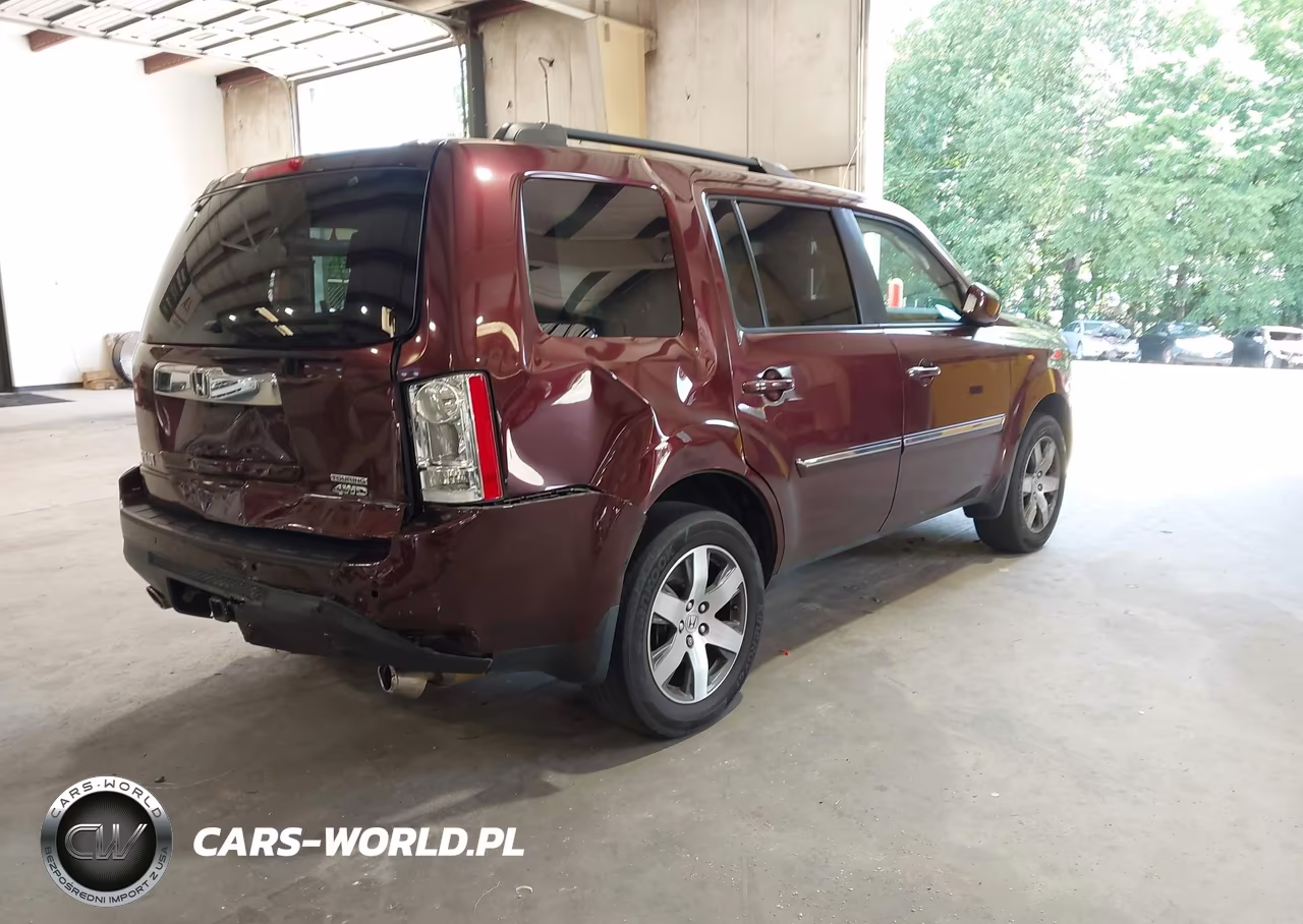 2014 Honda Pilot Touring VIN:5FNYF4H96EB030737 - 4