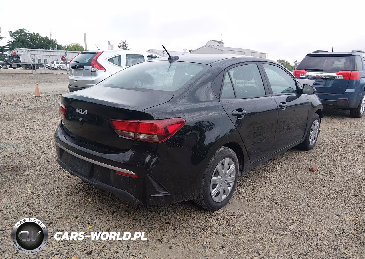 2023 Kia Rio S VIN:3KPA24ADXPE578020 - 4