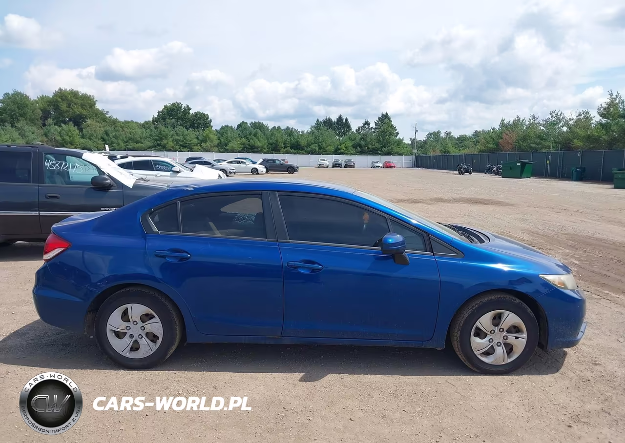 2014 Honda Civic Lx VIN:19XFB2F52EE048228 - 13