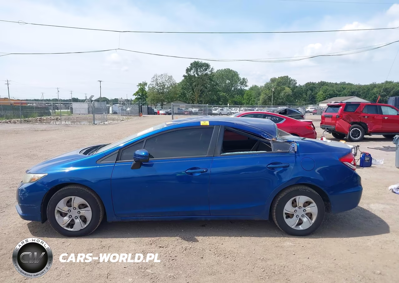 2014 Honda Civic Lx VIN:19XFB2F52EE048228 - 14