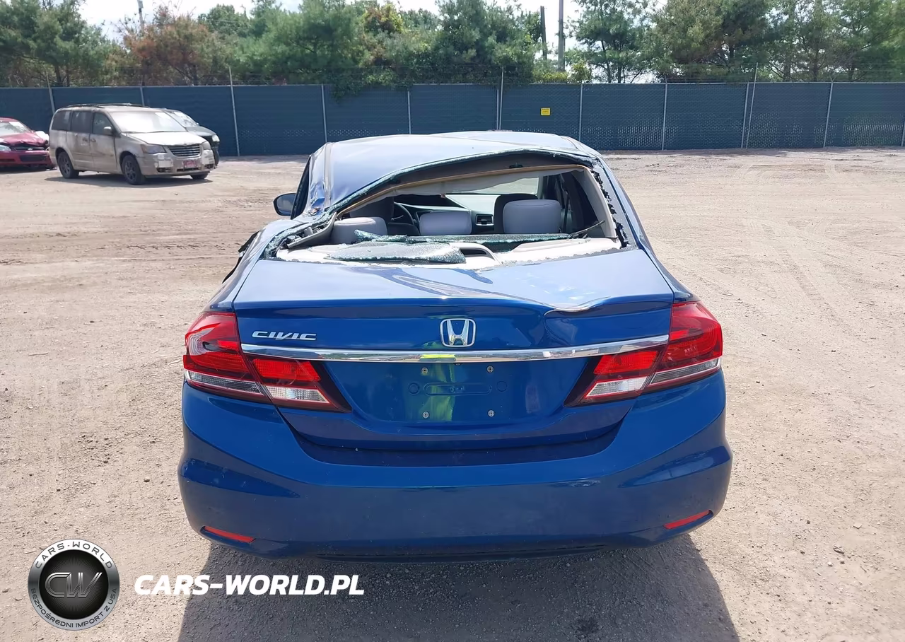 2014 Honda Civic Lx VIN:19XFB2F52EE048228 - 16