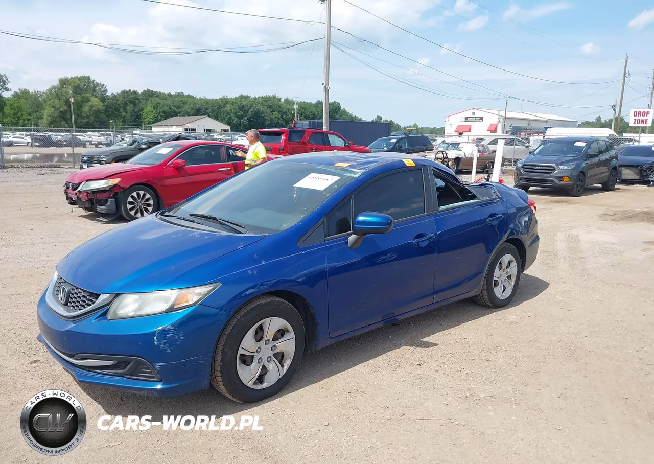 2014 Honda Civic Lx VIN:19XFB2F52EE048228 - 2